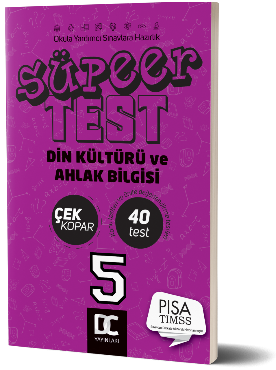 5.SINIF DİN KÜLTÜRÜ VE AHLAK BİLGİSİ SÜPER TEST DC YAYINLARI