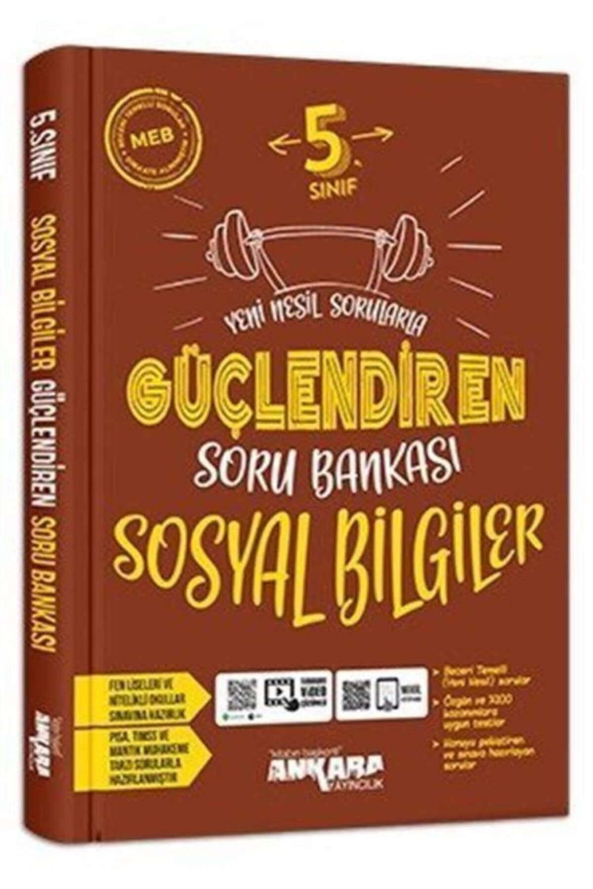 5. Sınıf Güçlendiren Sosyal Bilgiler Soru Bankası Ankara Yayıncılık