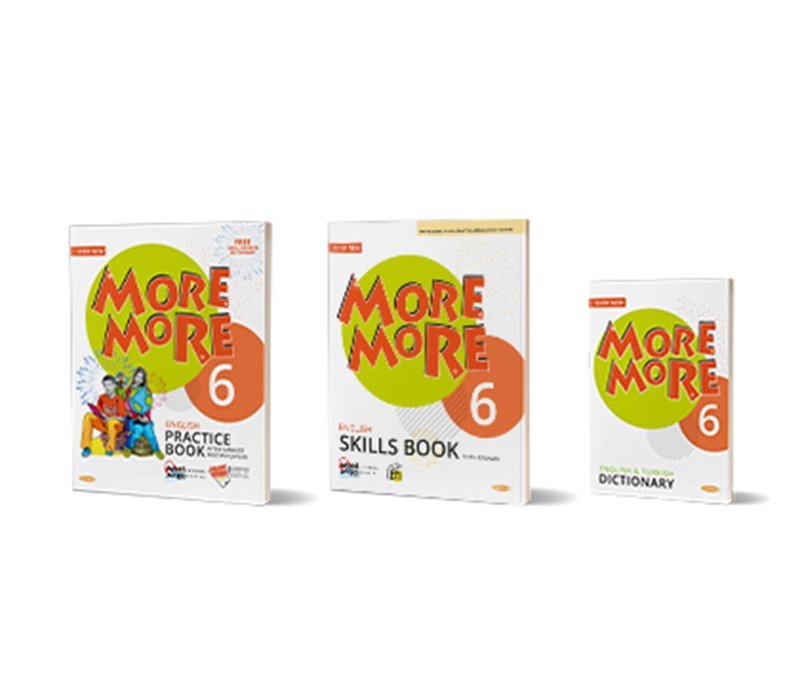 NEW More&More English 6 Practice Book (Skills Book + Dictionary)